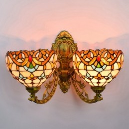 Tiffany-Wandleuchte aus...