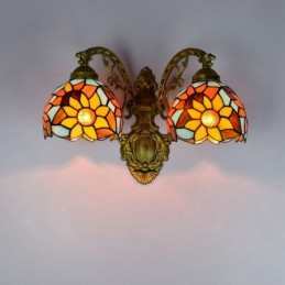 Tiffany-Wandleuchte aus...