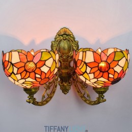 Tiffany-Wandleuchte aus...