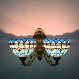 Tiffany-Wandleuchte aus...