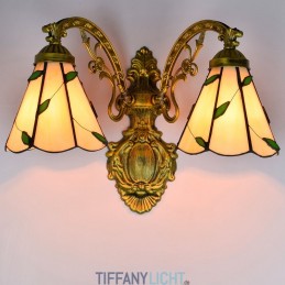Tiffany-Wandleuchte aus...