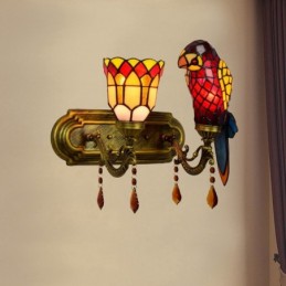 Tiffany-Wandleuchte aus...