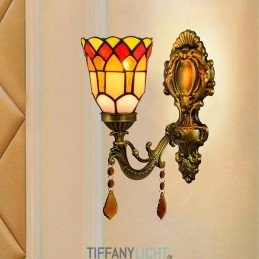 Tiffany-Wandleuchte aus...