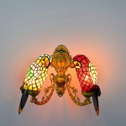Tiffany-Wandleuchte aus...