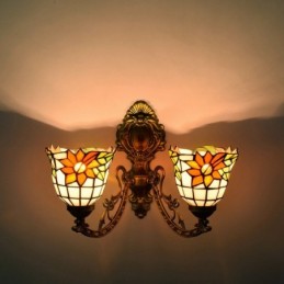 Tiffany-Wandleuchte aus...