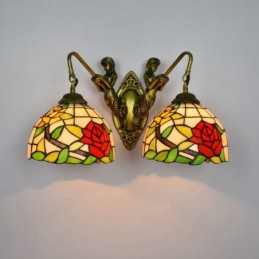 Tiffany-Wandleuchte aus...