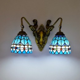 Tiffany-Wandleuchte aus...