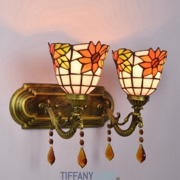 Tiffany-Wandleuchte aus...