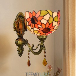 Tiffany-Wandleuchte aus...