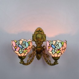 Tiffany-Wandleuchte aus...
