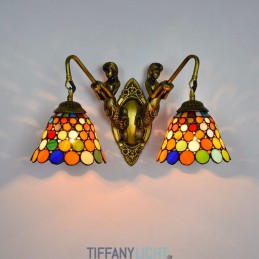 Tiffany-Wandleuchte aus...