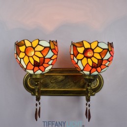Tiffany-Wandleuchte aus...