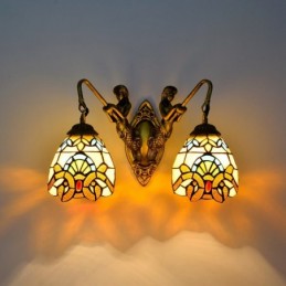 Tiffany-Wandleuchte aus...
