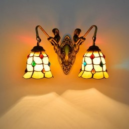 Tiffany-Wandleuchte aus...