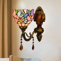 Tiffany-Wandleuchte aus...