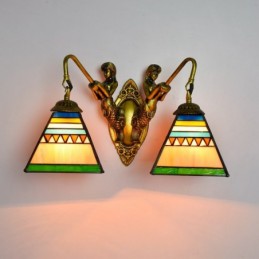 Tiffany-Wandleuchte aus...