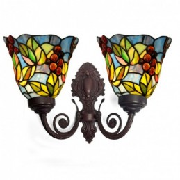 Tiffany-Wandleuchte aus...