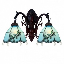 Tiffany-Wandleuchte aus...
