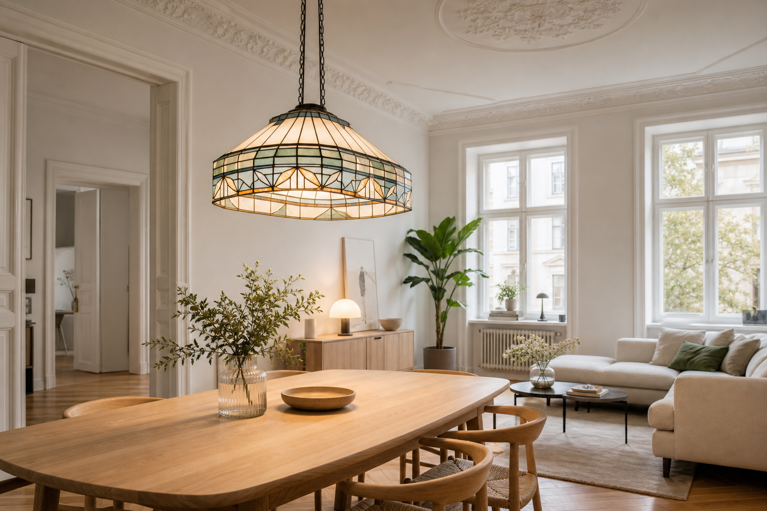 Tiffany Lampe modern: Stilvolle Akzente für zeitgemäßes Wohnen