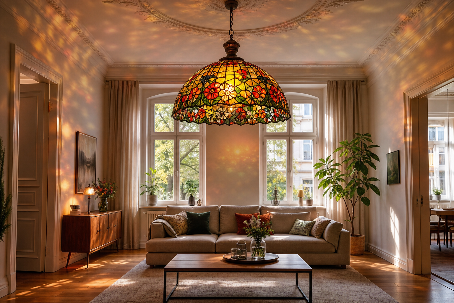 Tiffany Lampe Vintage: Stilvolle Lichtakzente mit zeitlosem Charme
