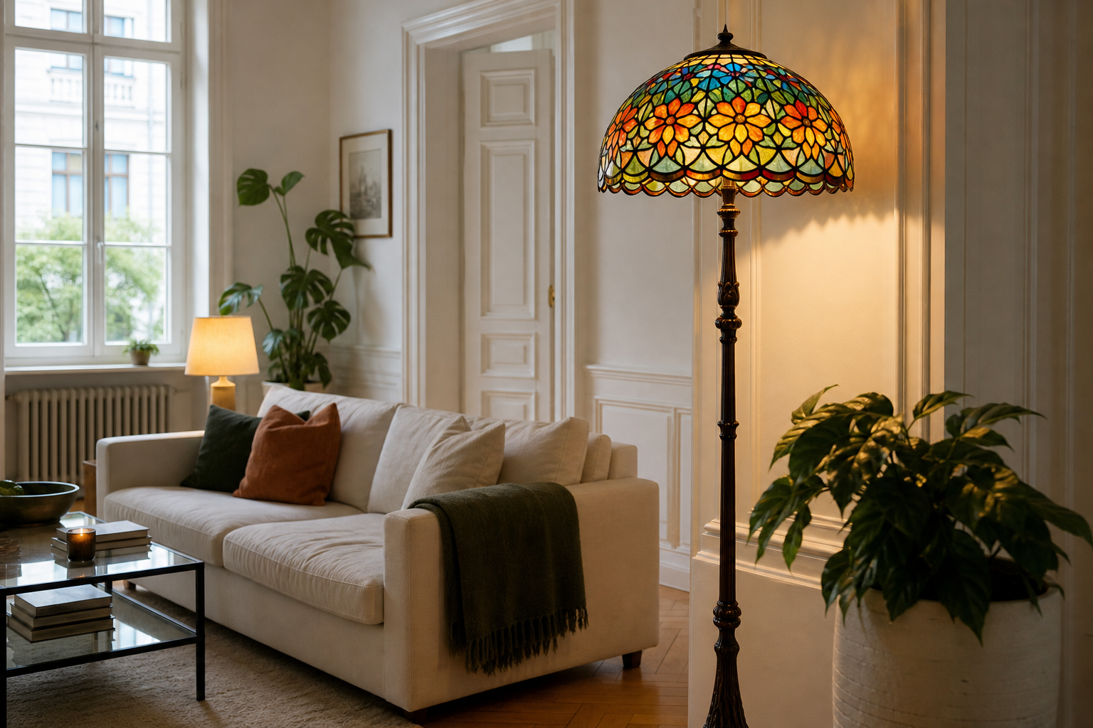 Tiffany-Lampen kaufen: So finden Sie das perfekte Buntglas-Highlight für Ihr Zuhause