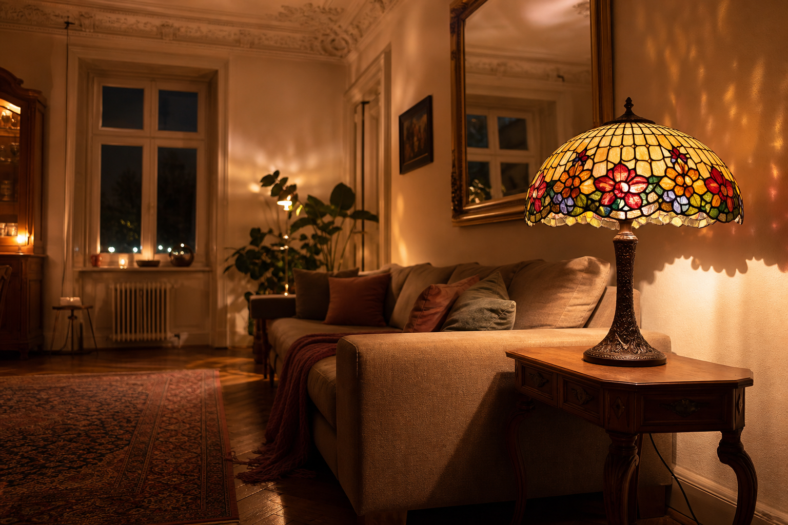 Tiffany Tischlampen kaufen: Stilvolle Buntglas-Akzente für Ihr Zuhause